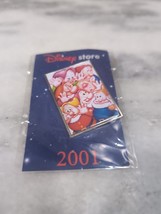 Snow White &amp; The 7 Dwarfs Vintage Pin, 2001 Disney Store Exclusive, Collectible - £5.44 GBP