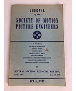 SMPE Journal Of The Society Of Motion Picture Engineers April 1949 VOL 5... - £10.35 GBP