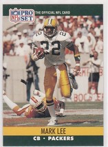 Mark Lee Packers Corner Back 1990 Pro Set Card # 503 Near-Mint - $1.34