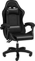 Simple Deluxe Backrest and Seat Height Adjustable Swivel Recliner Racing Office - £87.86 GBP