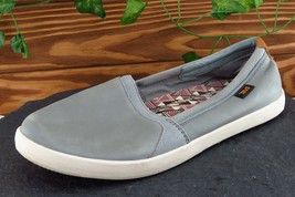 Teva Women Size 10 M Shoes Gray Fashion Sneakers Leather 1017150 - £13.16 GBP