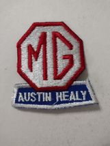 MG Austin-Healey Car Patch - Spelled Healy - ? manufacturer Error NOS - $4.46