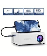 Portable Mini Projector - Compatible with IOS, Android, Windows, Etc. - ... - $27.24