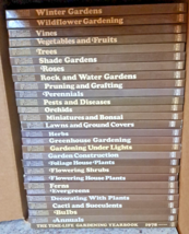 28 Volumes The Time Life Encyclopedia Of Gardening 1970's Good Condition! - $293.99