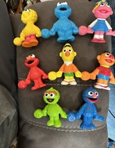 VTG Tyco 1994 Henson Sesame Street Characters Connect Count Figures Complete Set - £12.96 GBP