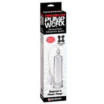 Pipedream Pump Worx Beginner&#39;s Power Pump Clear - $40.74