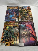 Lot Of (4) Vintage 1990s Comic Books Weapon Zero Wetworks Team 7 - $19.25