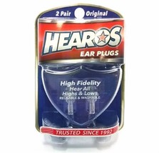 Hearos High Fidelity Earplugs with Free Case, -15db - £13.32 GBP