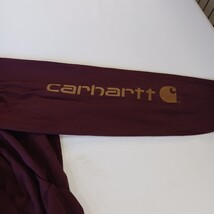 Carhartt K231 PRT Loose Fit Mens 3XL Tall Red Cotton Long Sleeve Graphic T-Shirt image 3