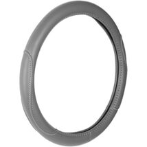 Custom Accessories 38854P Grey Leatherette Steering Wheel Cover - $36.49 CAD