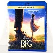 The BFG - Big Friendly Giant (Blu-ray/DVD, 2016, Widescreen) Bill Hader - £7.45 GBP