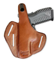 Fits Springfield XDM 40 Calib. Compact 3.8”BBL Leather 3-Slot Belt Holster #1160 image 8