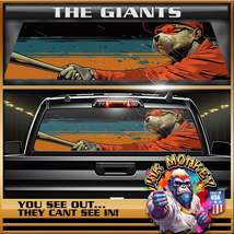 The Giants - Truck Back Window Graphics - Customizable - $58.95+
