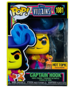Funko Pop! Disney Villains - Captain Hook #1081 Hot Topic Exclusive Blac... - €7,66 EUR