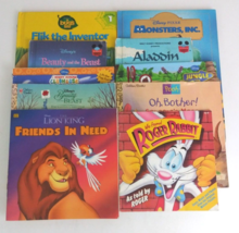 Lot Of 10 Disney Books Roger Rabbit, Monsters Inc Bugs Life &amp; More - £15.24 GBP