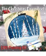 The Christmas Ornament Painting Kit - Paint Your Own - Hand-Drawn - Canv... - $35.00
