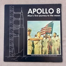 Apollo 8: Man’s First Journey To The Moon (1969) Speery Rand Corp Lp With Photos - £60.13 GBP