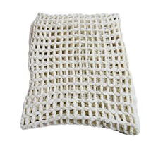 Lane Bryant Chunky Knit Infinity Scarf Cream White Soft Neck Warmer Winter Wear - £22.07 GBP