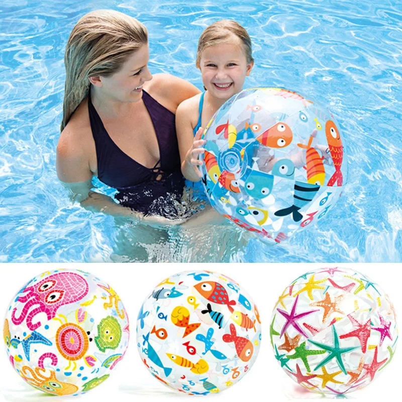 42cm Children&#39;s Inflatable Beach Ball Outdoor Swimming Toys Kids New Gifts For - £8.18 GBP