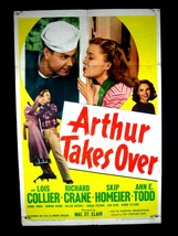 ARTHUR TAKES OVER-1948-POSTER-LOIS COLLIER-ROMANCE G - £49.59 GBP