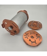 Vintage Mirro Dial-A-Cookie Press Aluminum 3 Discs Spritz Cookie Maker R... - $17.52 CAD
