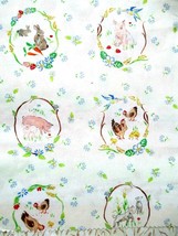 FABRIC Lot of 11 Pcs Pastoral Barnyard Red Rooster Quilter Sampler Animals $9.50 - £7.43 GBP