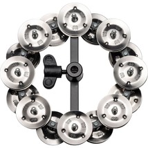 Meinl Percussion HTHH2BK Headliner Series Hi-Hat Tambourine With Double Row Stee - £43.82 GBP