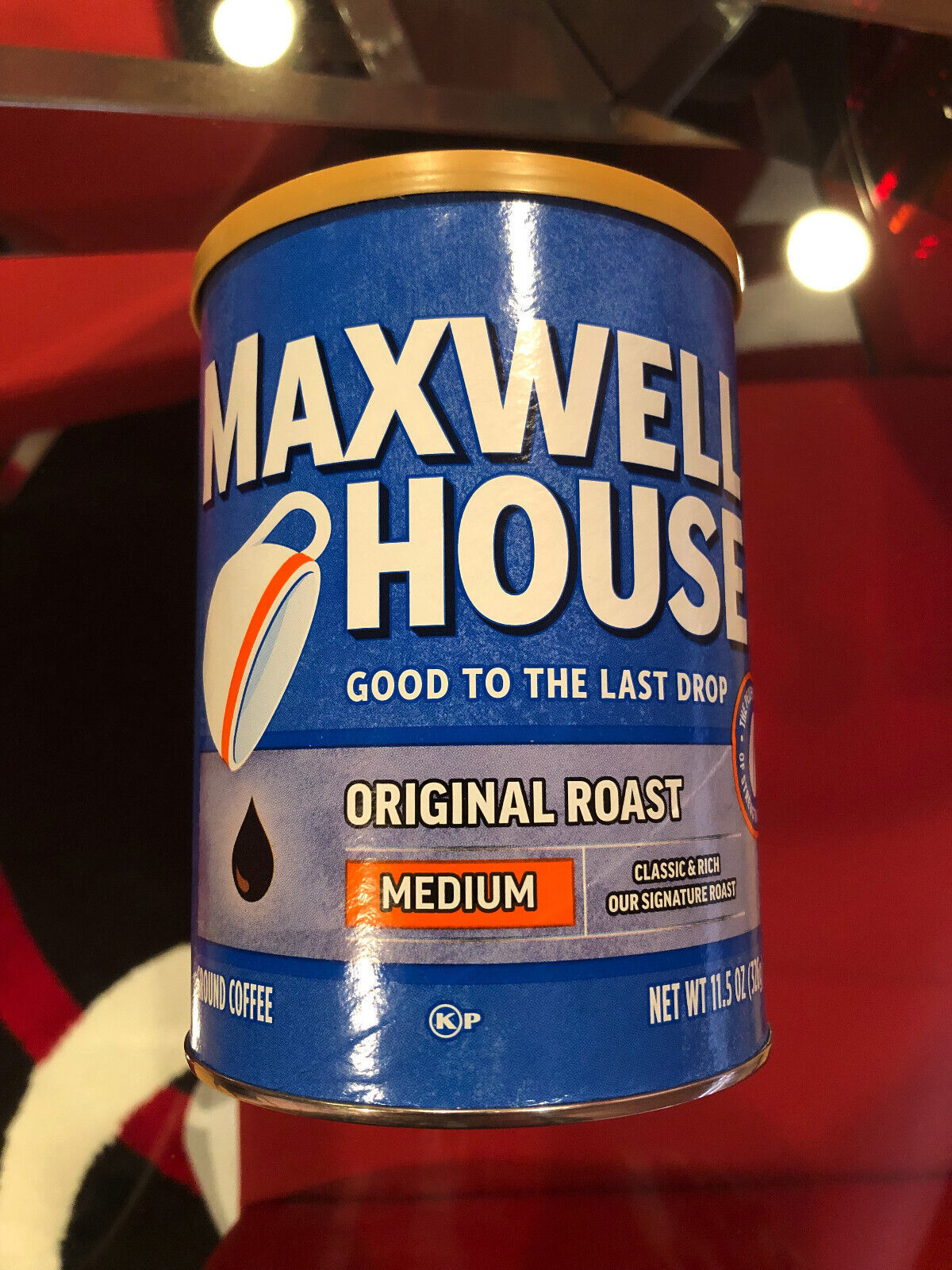 MAXWELL HOUSE ORIGINAL MEDIUM ROAST GROUND COFFEE 11.5 OZ - $19.43