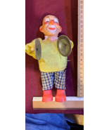 Vintage Clown doll playing cymbals [GAM10201] - $855.30 MXN