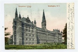Georgetown College UDB Postcard Washington DC 1906 - £12.66 GBP