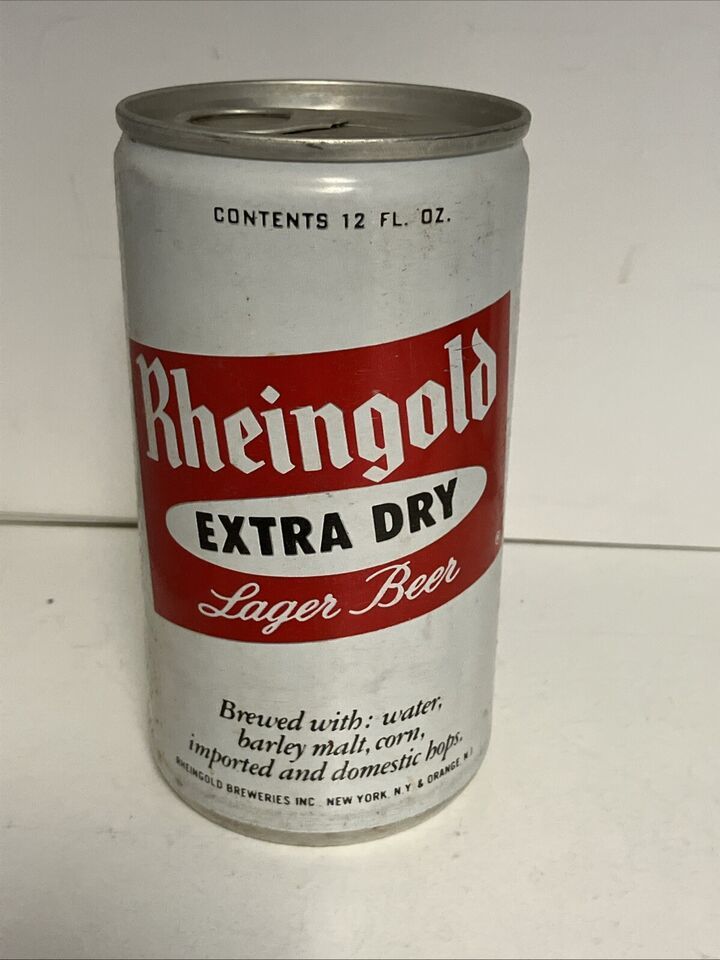 Rheingold Extra Dry Aluminum Beer Can 12 Oz - $9.85