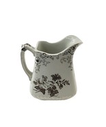 Antique Chelsea P &amp; S Rd665 Brown Transfer Pitcher Jug England - $194.86