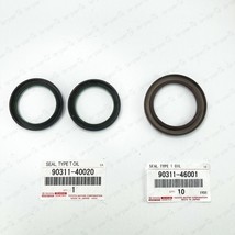 GENUINE TOYOTA SUPRA GS300 SC300 IS300 CRANK 90311-46001 &amp; CAM SEALS 903... - $31.57