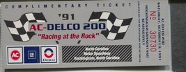 North Carolina Motor Speedway NASCAR Auto Race Ticket Stub 9/19/1991-VG - £14.77 GBP