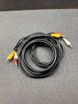 8ft RCA Video Audio Cable Connectors - $13.80 CAD