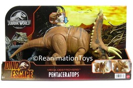 Jurassic World Park Dino Escape Mega Destroyers Pentaceratops Dinosaur New NIB - £59.95 GBP