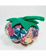 Vintage Tomato Needle Pin Cushion Craft DIY Arts Tool Home Supplies Fabric - $8.90