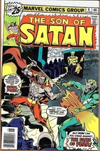 The Son Of Satan #4 Daimon Hellstrom 1976 Marvel Comic Bronze Age Series 1 - £3.68 GBP