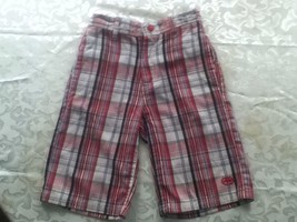 Boys - Size 5 - Ecko Unltd. - red multi-color plaid shorts - Very good condition - £3.35 GBP