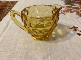 Vintage Fostoria Amber &quot;American&quot; Pattern Creamer Only - £6.18 GBP