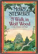 Mary Stewart A Walk In Wolf Wood First Us Edition 1980 Fantasy And Magic Tale - £18.07 GBP
