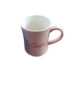 OpalHouse Pink Stoneware Coffee Mug 15oz MI AMOR Cup Microwave Dishwashe... - $146.42 MXN