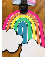 Colorful Silicone Rainbow ID tag. Baggage Tag. Shipping In 24 Hours. 5862 - £7.86 GBP