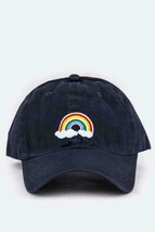 Rainbow Back Strap Adjustable Patch Kids Boys Hats Polo Style Cotton Cap... - £8.31 GBP
