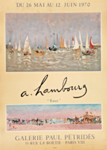 A.Hamburg – Original Exhibition Poster – Paul Pétridés - Mourlot Poster... - £116.87 GBP