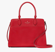 New Kate Spade Madison Saffiano Leather Medium Satchel Candied Cherry - £98.63 GBP