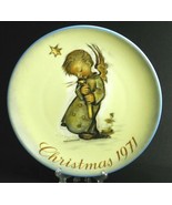 VTG Hummel 1971 Christmas Plate Limited 1st Edition - Schmid W. Germany ... - £7.72 GBP
