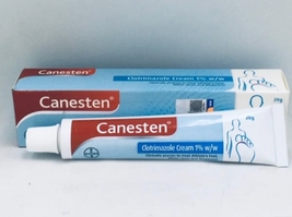 Canesten cream treatment fungal infections on the skin and feet 20g Bayer - £19.65 GBP