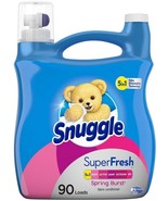 Snuggle SuperFresh Liquid Fabric Softener, Spring Burst, 95 Fluid Ounces - $18.95