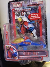 Ultimate Marvel SPIDER-MAN Die-Cast Vehicle &amp; Comic Book 2002 CVS Exclusive/ NEW - £7.88 GBP
